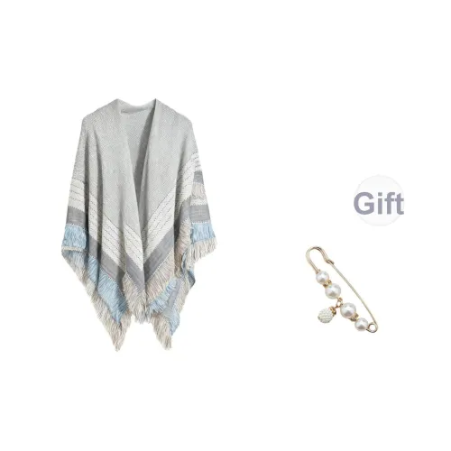 ALIEN BANG Хлопок лен смесь палантины женские