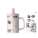 Landscape Pink+Master Dog 3D Effect Sticker+Shopping Bag