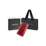 Burgundy (Single Zipper Style)-Anti-Skimming