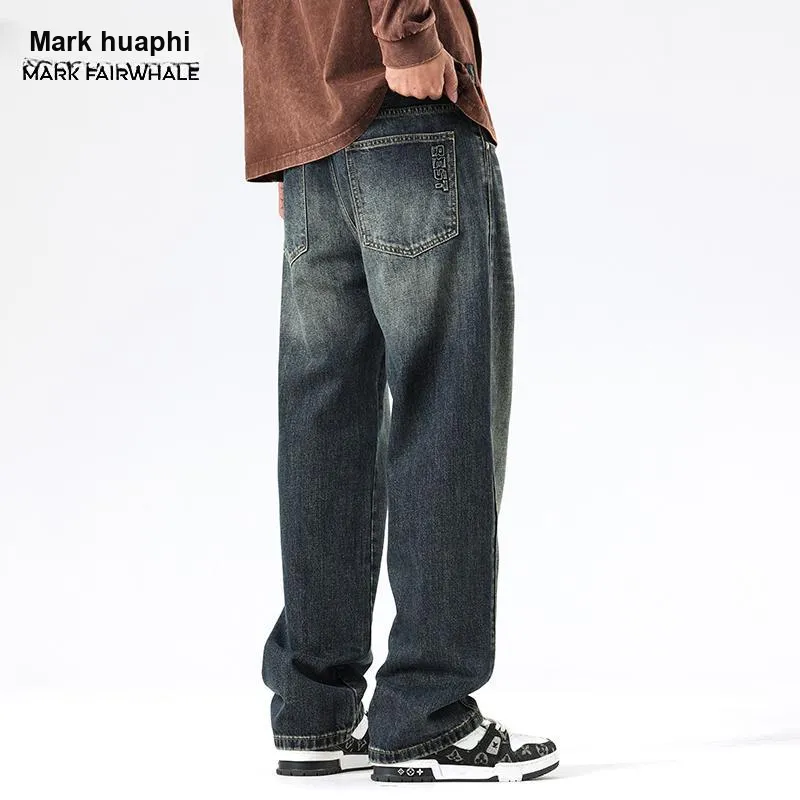 FAIRWHALE Jeans Unisex Blue-4