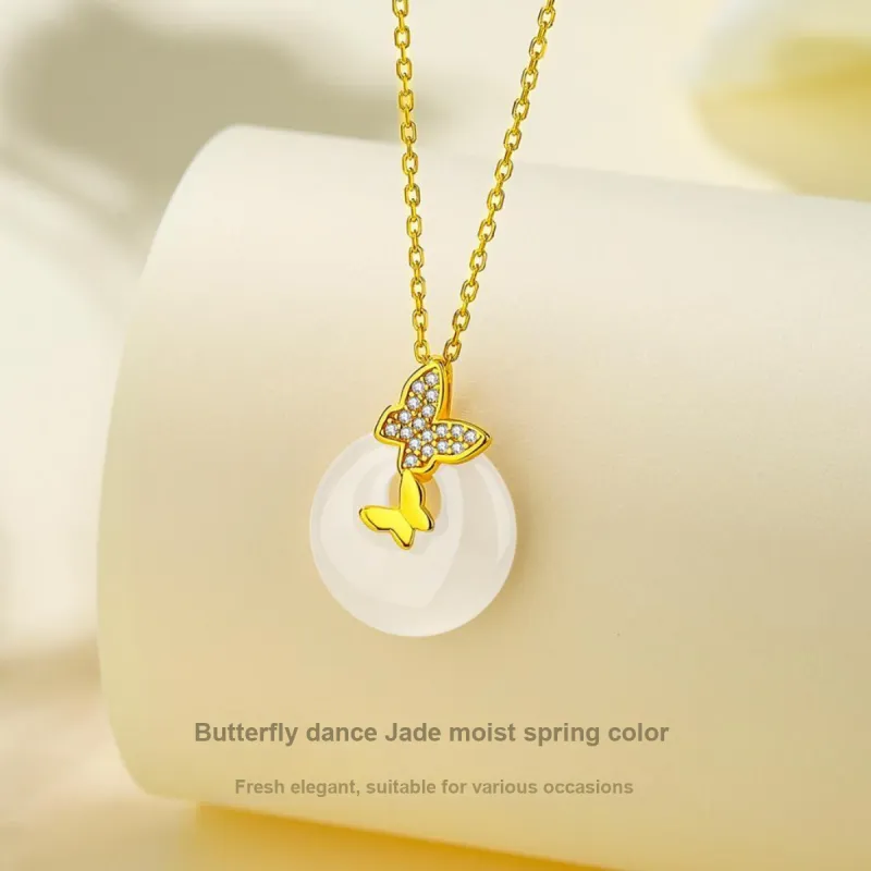 Otoshi Chalcedony Necklaces Women's-1