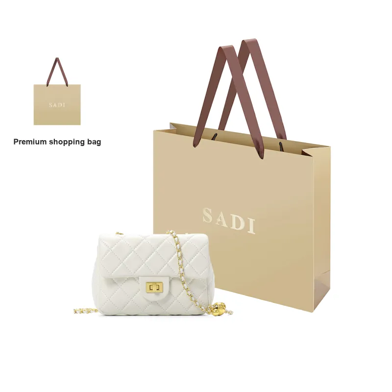 SADI Cow Leather Crossbody Bag, Shoulder Bag Women's Multicolor-7