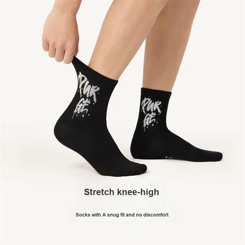 Crabsecret Battle Armor Series Mid-Calf Socks Men's 4 Pack-34