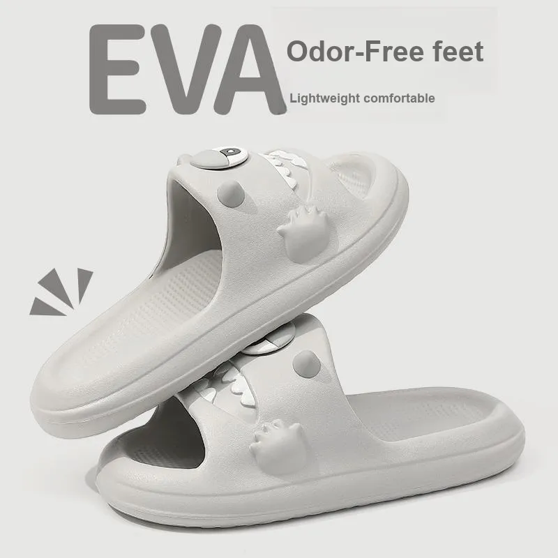 Foot Recreation Indoor Slippers With A Squashy And Bouncy Feel, Platform Design, Slip Resistant, Quiet For Bathroom Use-33