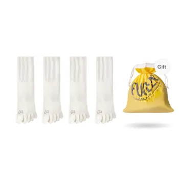 FUGEER Mid-Calf Socks Men's 4 Pack