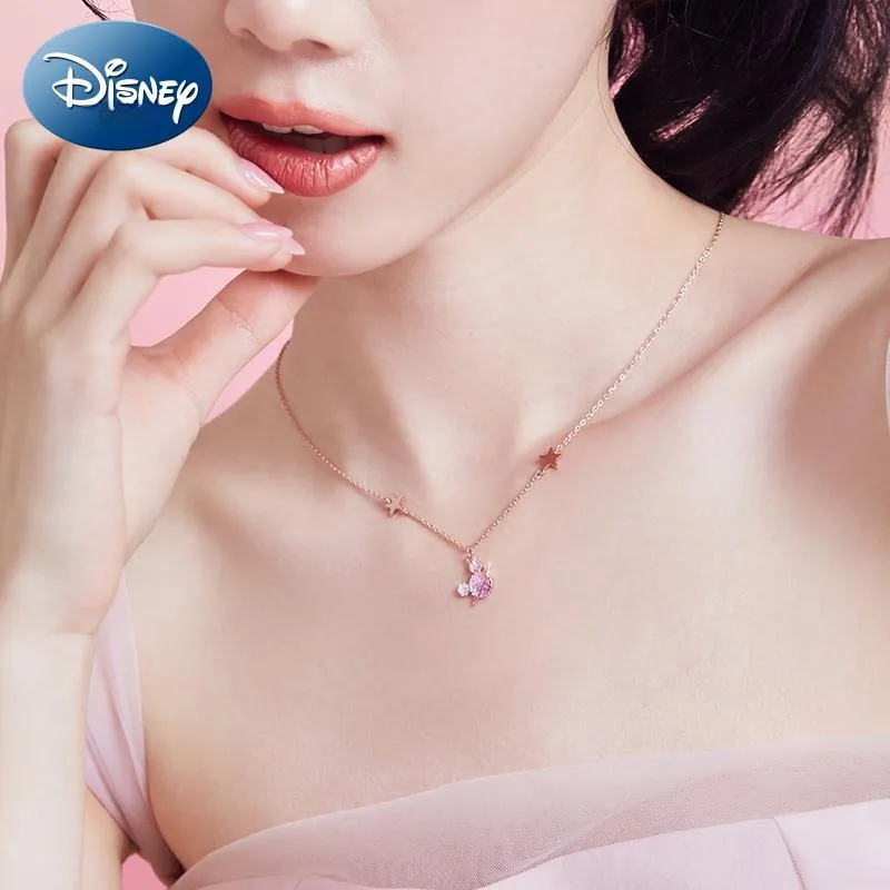 Disney Magic Colors Series S925 Silver Necklaces Women's-7