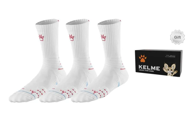 KELME Basketball Socks Unisex 3 Pack-19