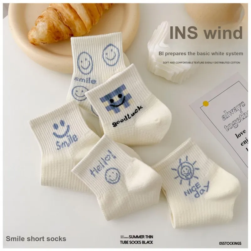 XXLLG Ankle Socks Women's 5 Pack-3