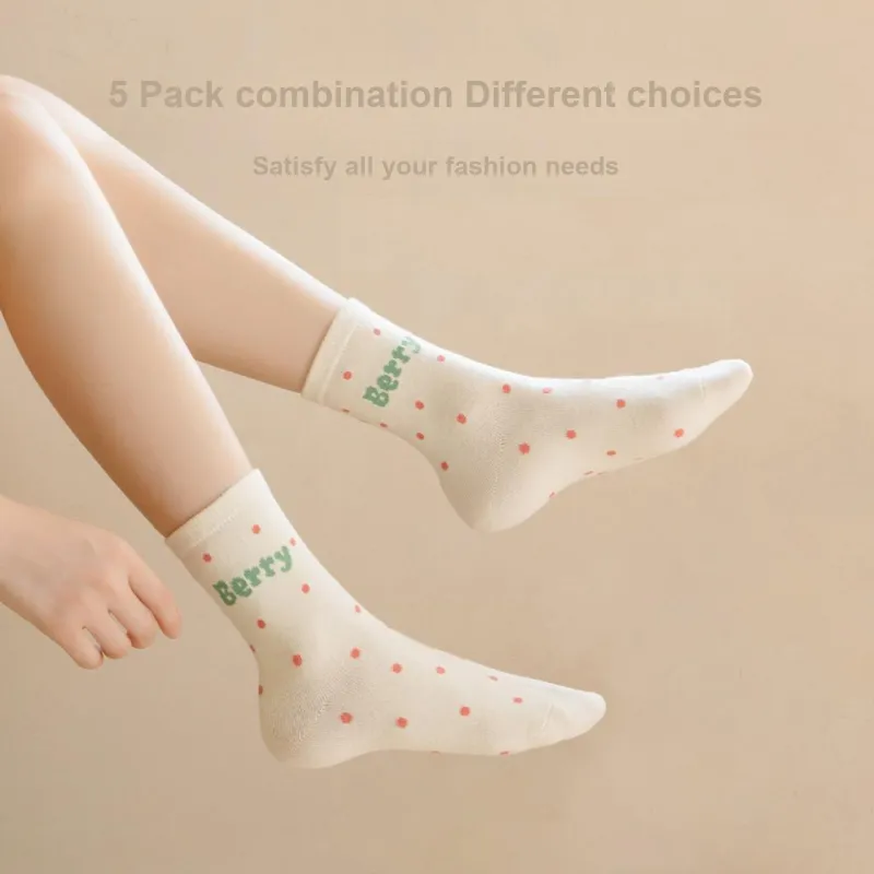 Caramella Women's Mid Calf Socks-19
