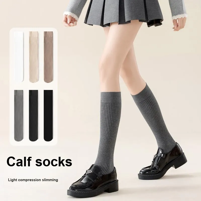 MIIOW Knee High Socks Women's 3 Pack-9