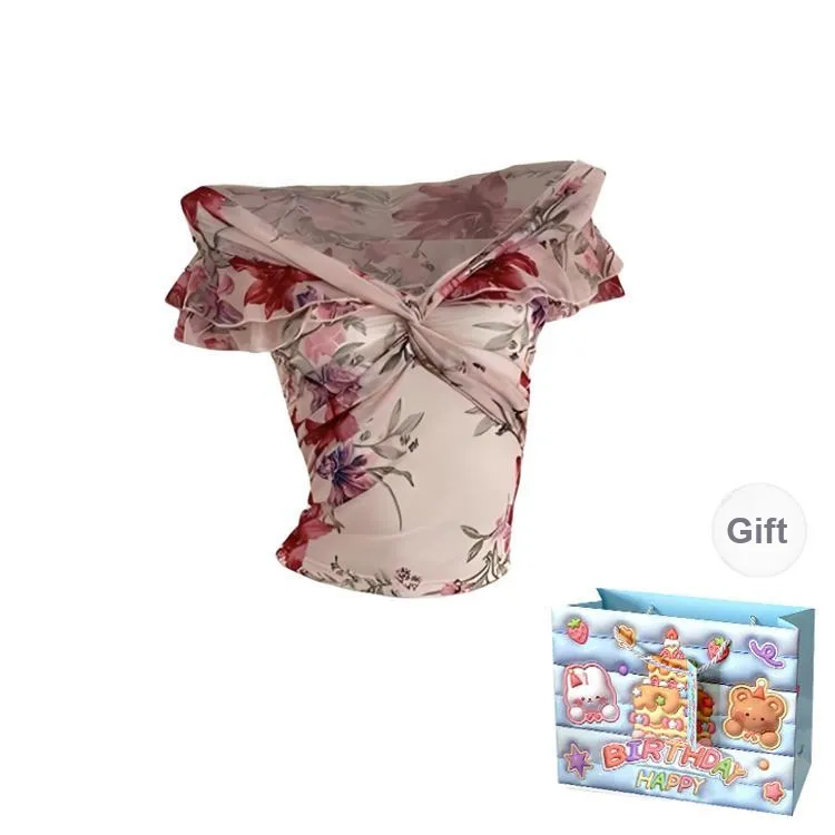 Gentle welcome T Shirts Women's Pink Shopping Bag-0