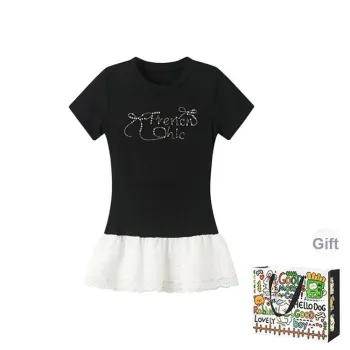 ZVJH T Shirts Women's Black Shopping Bag