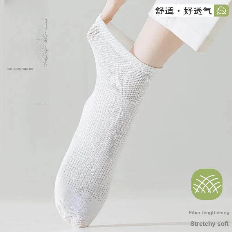 2323 Mid Calf Socks Women's Combo Set-1