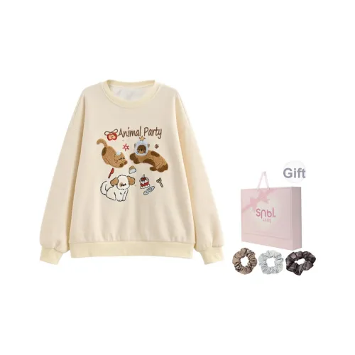 SNBL Абрикос Женские Свитшоты