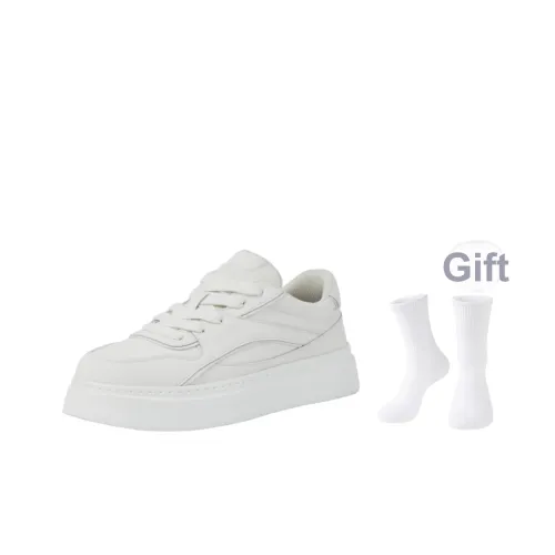 GXG Низкий топ Скейтборд Кроссовки Мужские Белые