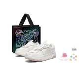White Pink (Black Tiger Gift Bag+Stars Shoe Charm+Shoelace)