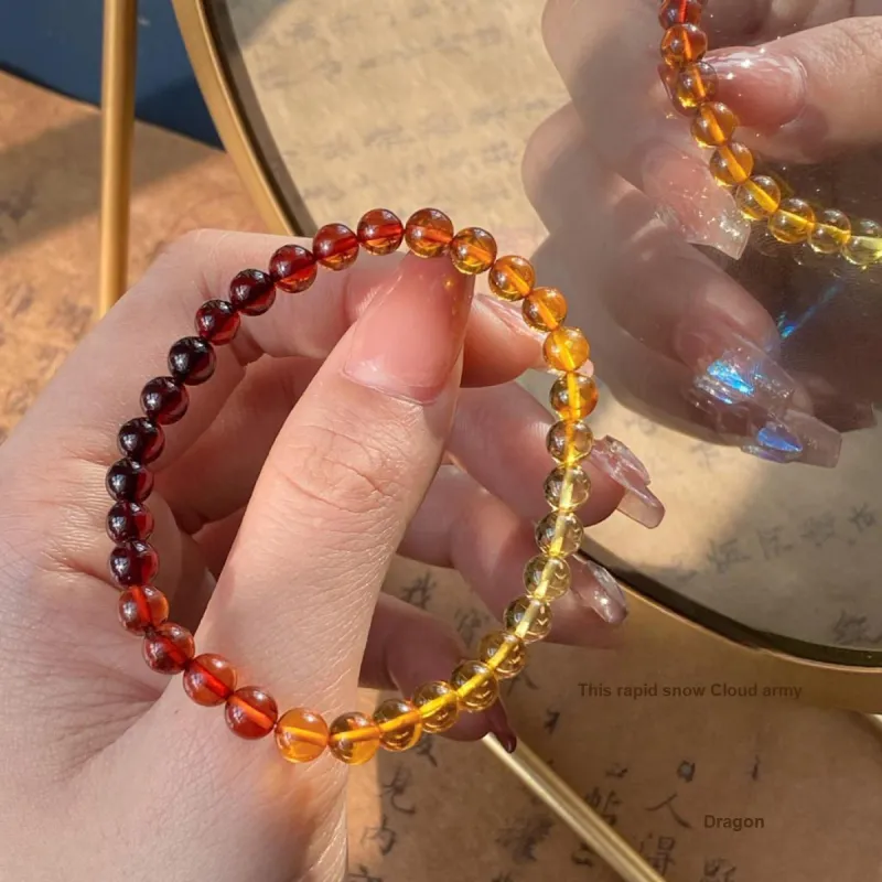 Linguanying Amber Bracelets Women's-4
