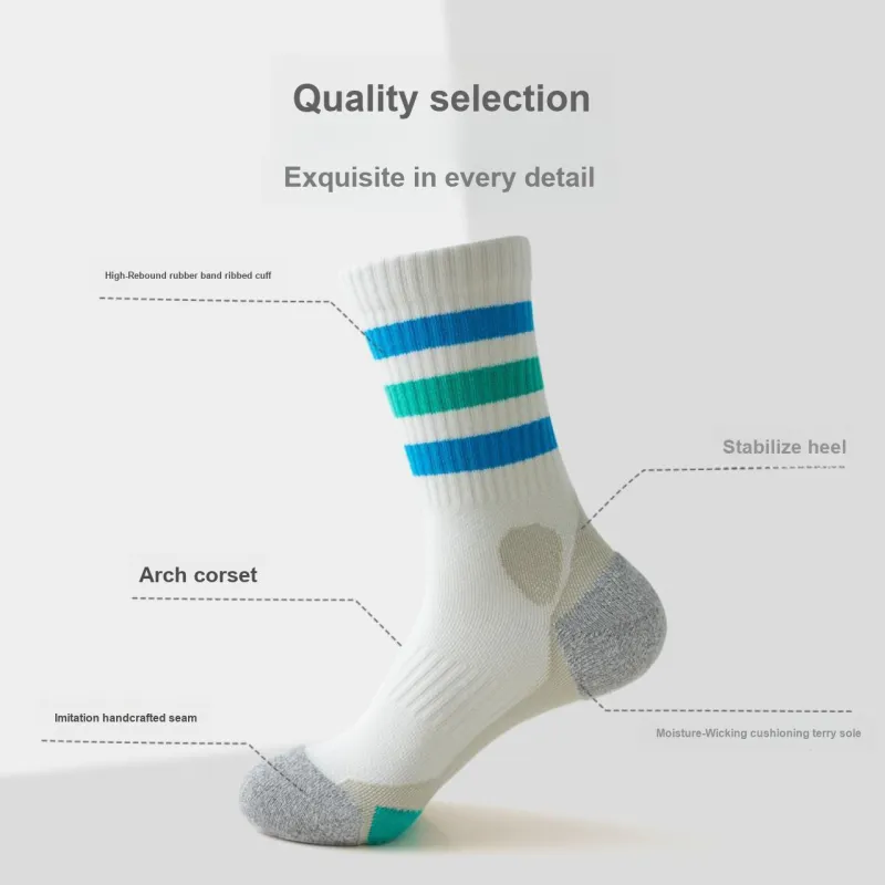 Caramella Basketball Socks Unisex 3 Pack-5