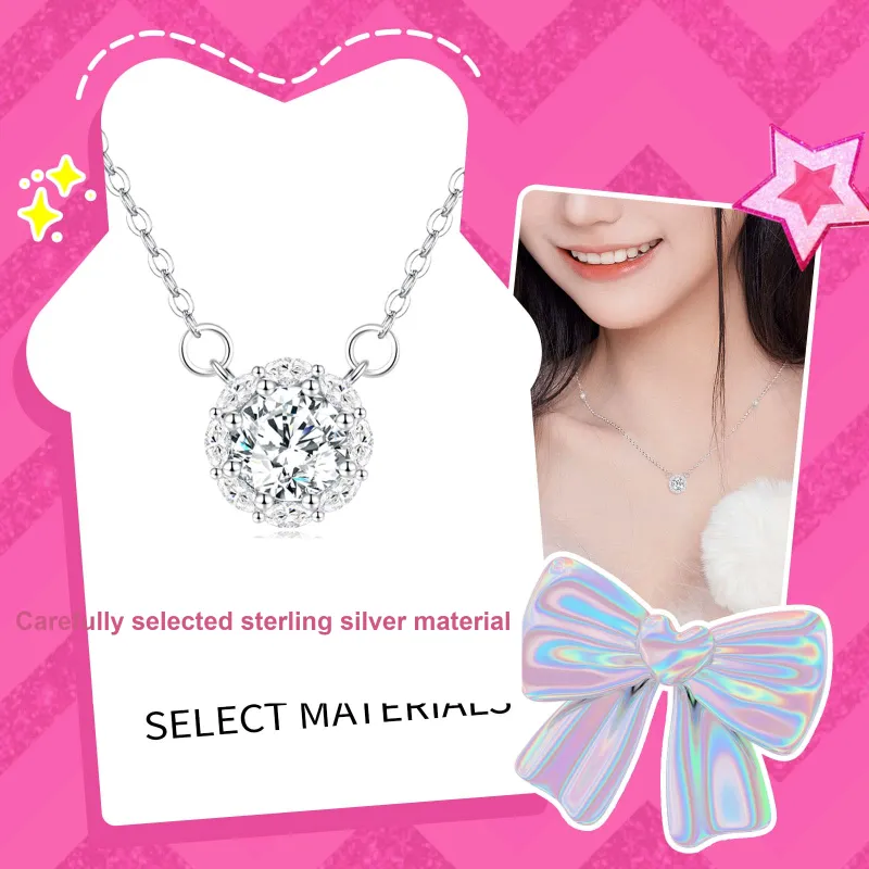Barbie Silver 999 Necklaces Women's-1