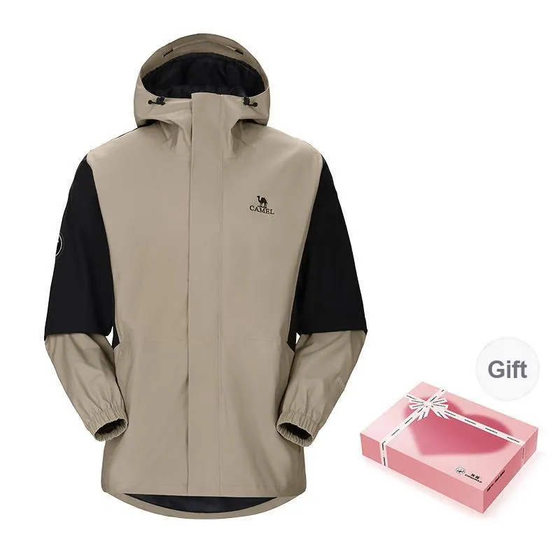 Panda x CAMEL Panda Collection Single Layer Windbreaker Jacket Men's-41