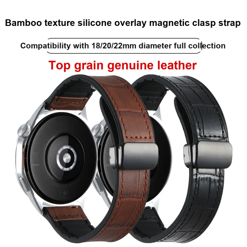 Craftsman Watch Band Huawei And Samsung Compatibility Genuine Leather Material-1