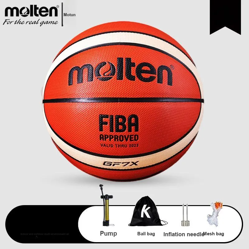 Molten PU Basketball Orange Number 6/7 Training Unisex-5