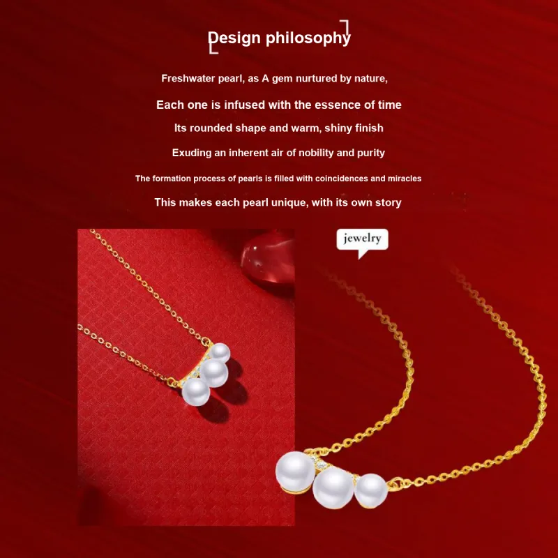 LAOMIAO Pearl Necklaces Women's-2