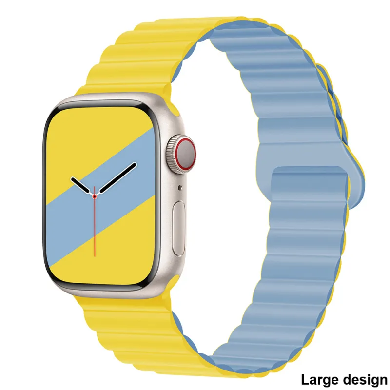 SOUTU Watch Band Apple Compatibility 38/40/41/42/44/45/49mm Silicone Material-5