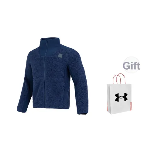 Under Armour Куртки и Пальто Мужской Темно-Синий Сумка для покупок Включена