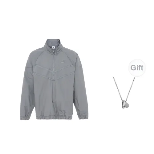 Nike Jackets Unisex Gray Includes Necklaces