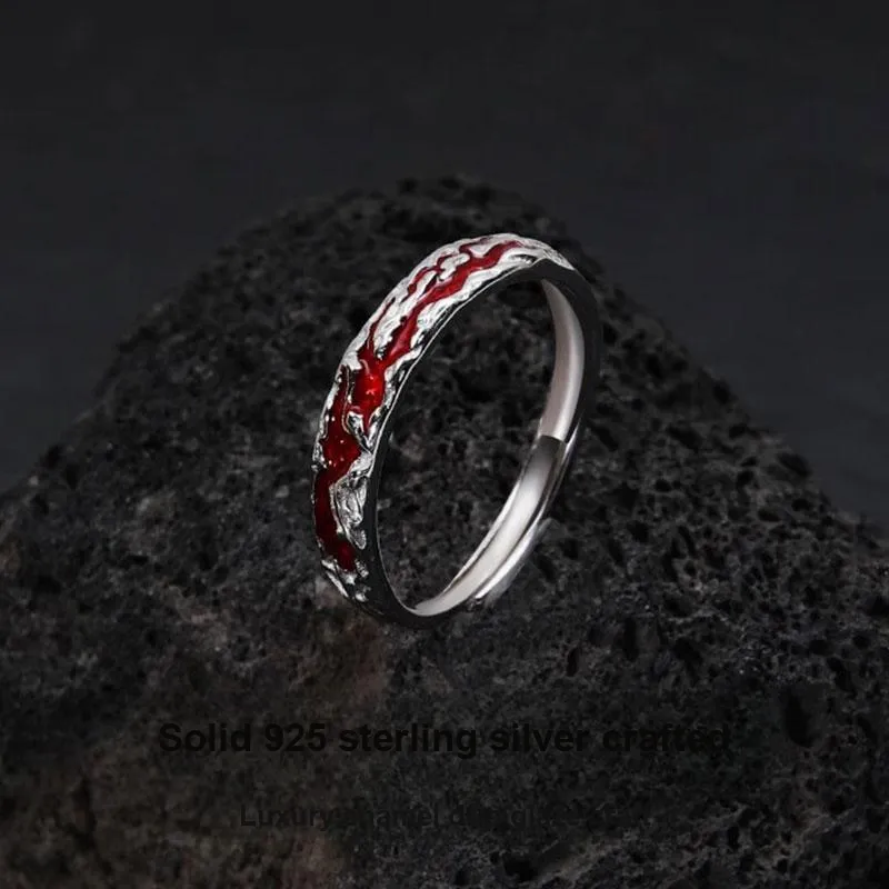 FOREVER MELODY 925 Sterling Silver Rings Unisex-1