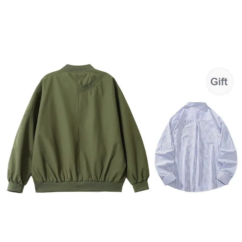 OGEK Jackets Coats Unisex Black-6