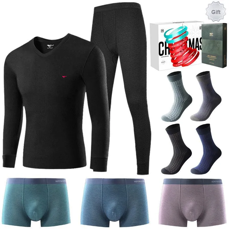 SEPTWOLVES Fall And Winter Thermal Set Men's-184