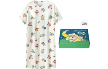 Gongdie x LABIXIAOXIN,LIANMINGKUAN Nightgown Women's Gift Box Set White