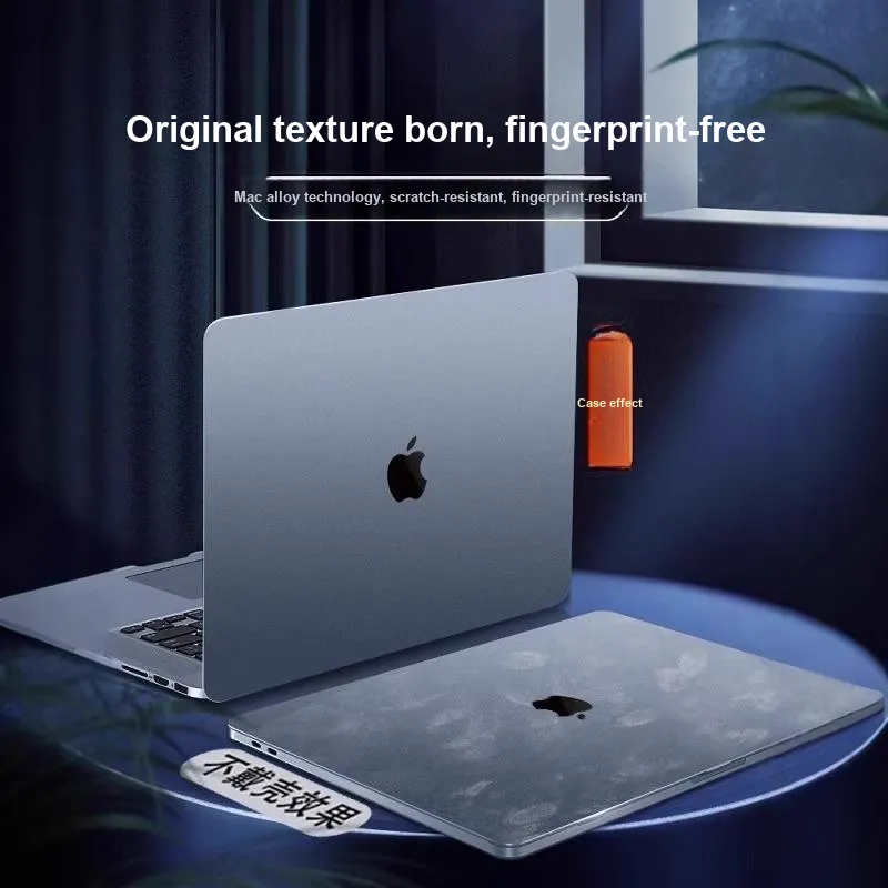 Hanno Compatible With MacBook Air/Pro Computer Laptop Impact Resistant Protective Cover Matte Laptop Cases & Skins-1