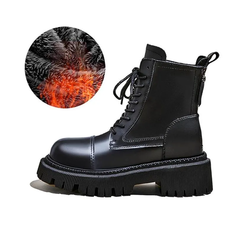 BENZI Short Martin Boot Women's Black-6