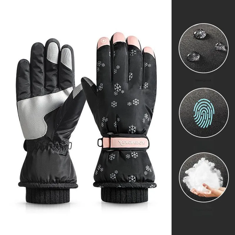 SINGLELADY Ski Gloves-1