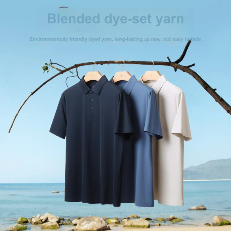 GOLDLION Spring Summer Polo Men's Multi Specification Multiple Colors-16