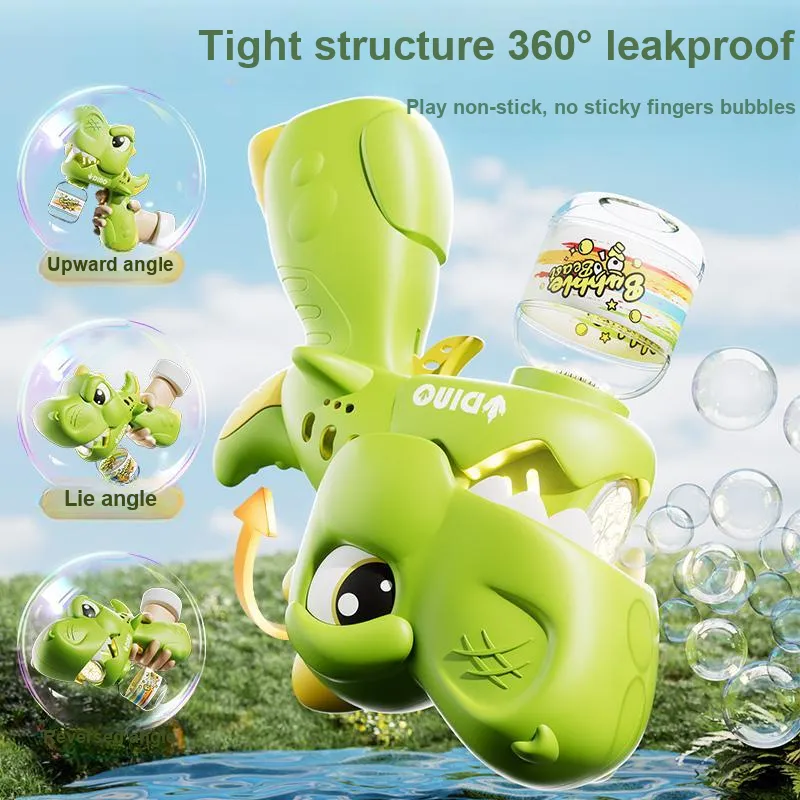 Bergers Dinosaur Kids Fully Automatic Bubble Machines-5