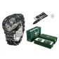 J9034BG1 Black Dial Steel Band[Belt Clothing Sets]