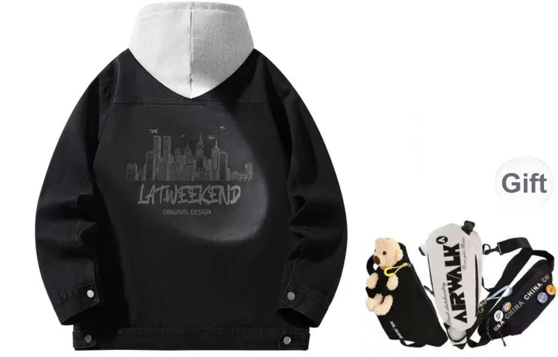 LA'T.WEEKEND Denim Jacket Unisex-70