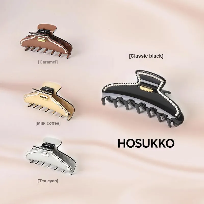 HOSUKKO Acetate Plate Hair Clips Unisex-1