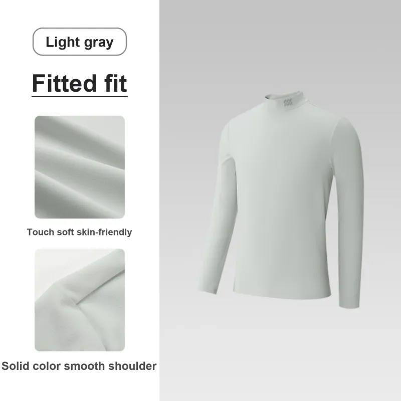 HLA Long Sleeved T Shirts Men's-4