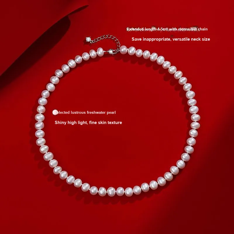SANDYRILLA Pearl Necklaces Women's-7