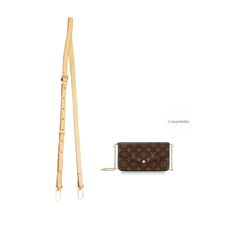 Cow Leather Bag Shoulder Strap Women's Color Changing Leather/Coffee-0