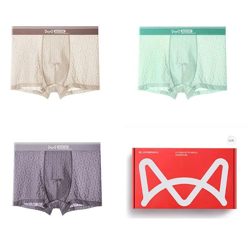 MIIOW Underpants Men's Box 3 Pack-8