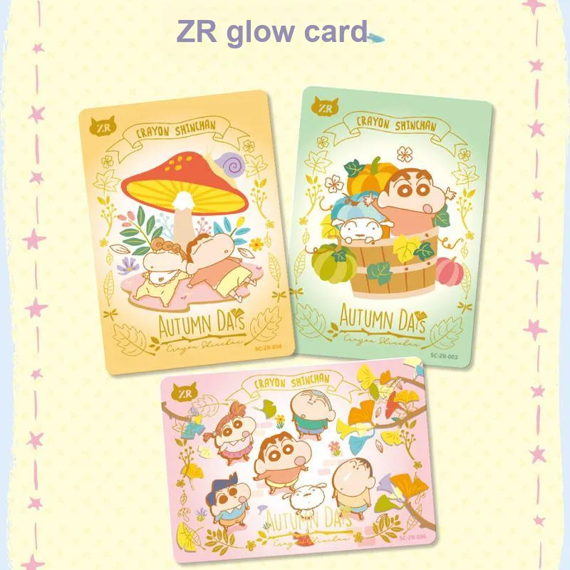 KAYOU Crayon Shin Chan New Flavor Collector's Card New Wish Bag First Stretch IP/Anime Cards 1 Box Of 20 Bags-2