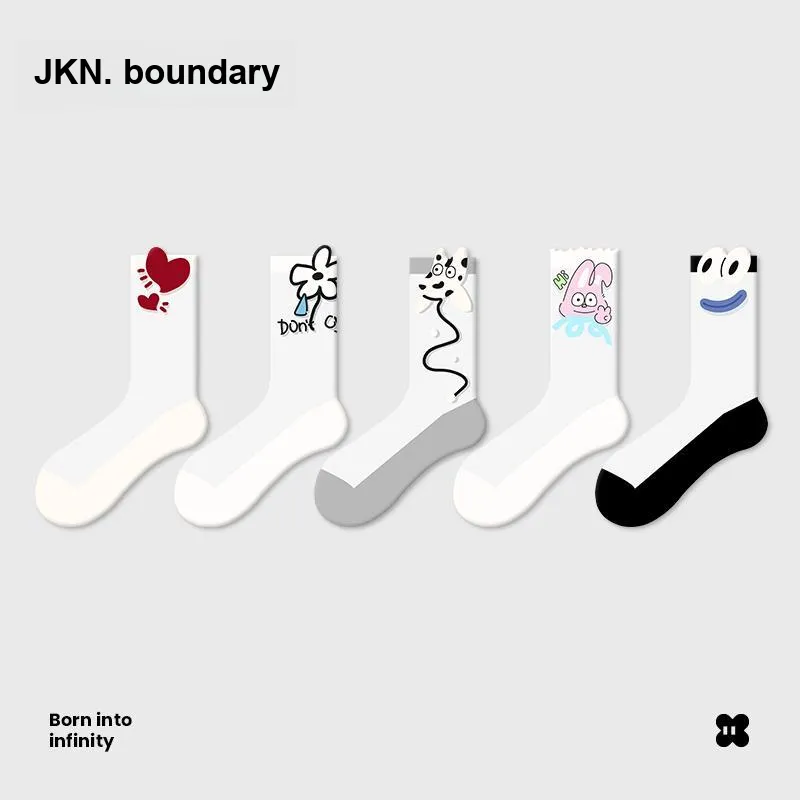 JKN Women's Mid Calf Socks-1