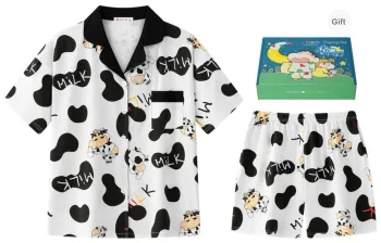 Gongdie x Crayon Shinchan Pajama Gift Box Unisex Black White