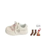 Beige Pink-Comes with-Christmas Deer Pendant